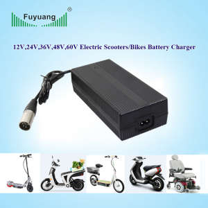 Fuyuang 24V 3A Li-ion Battery Charger for Electric Bike