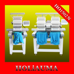 Holiauma High Speed Industrial Tubular 2 Head Embroidery Machine